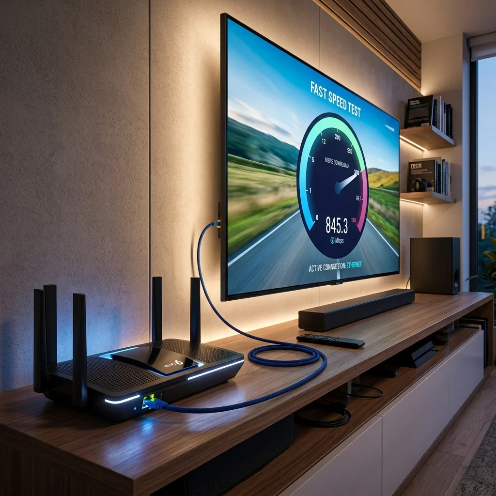 Fixing IPTV buffering with router optimization and speed test