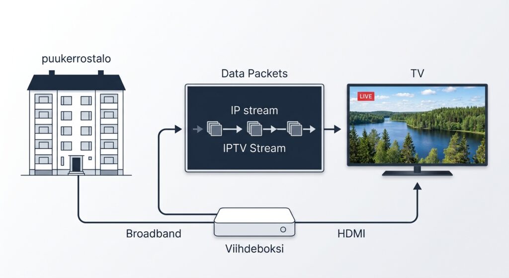 illustrating the iptv dna signal