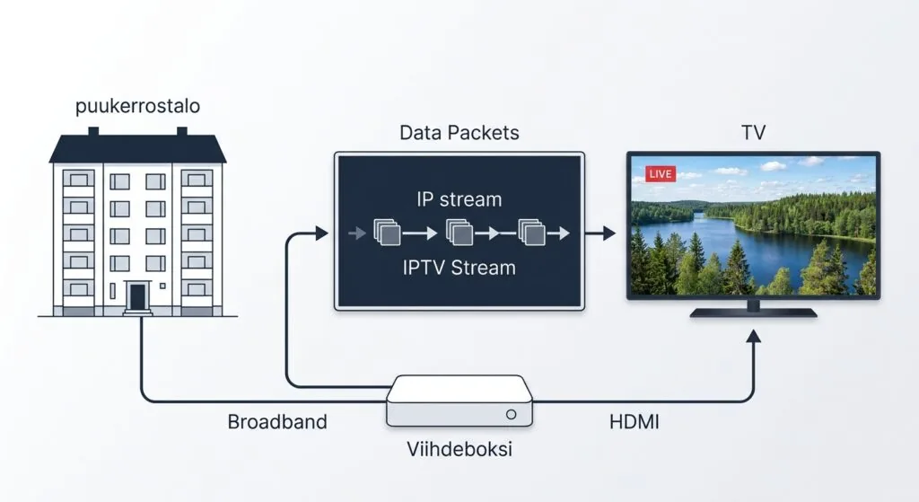 illustrating the iptv dna signal