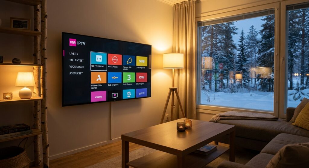 iptv dna application on smart tv
